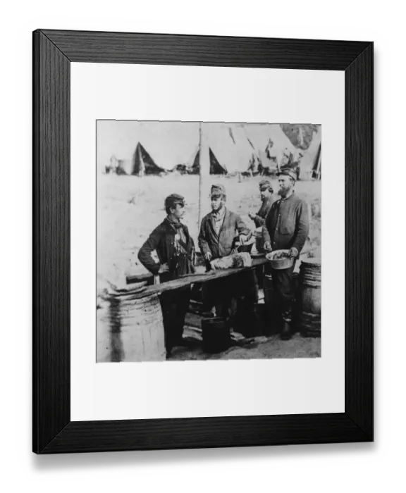 Framed Print : Preparing Mess Framed Print : Preparing Mess
