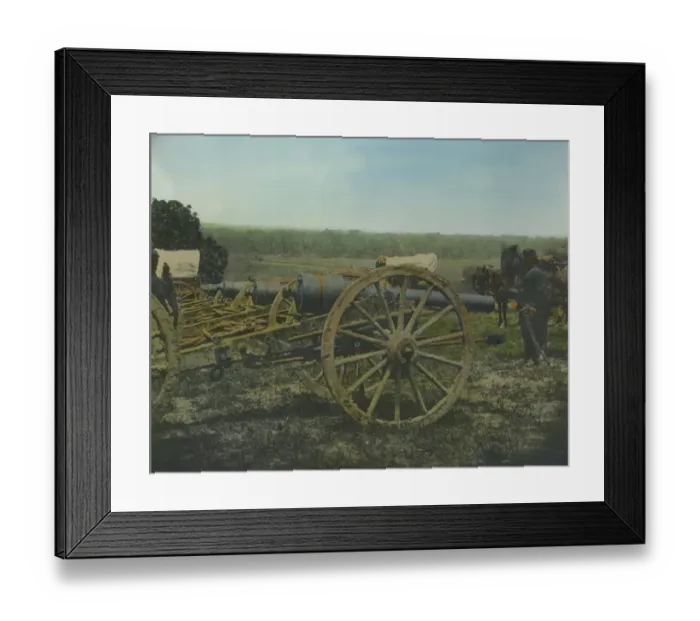 Framed Print : Parrott Rifles Framed Print : Parrott Rifles