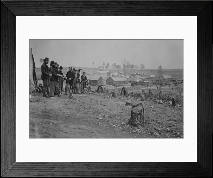 Framed Print : Union Soldiers Framed Print : Union Soldiers