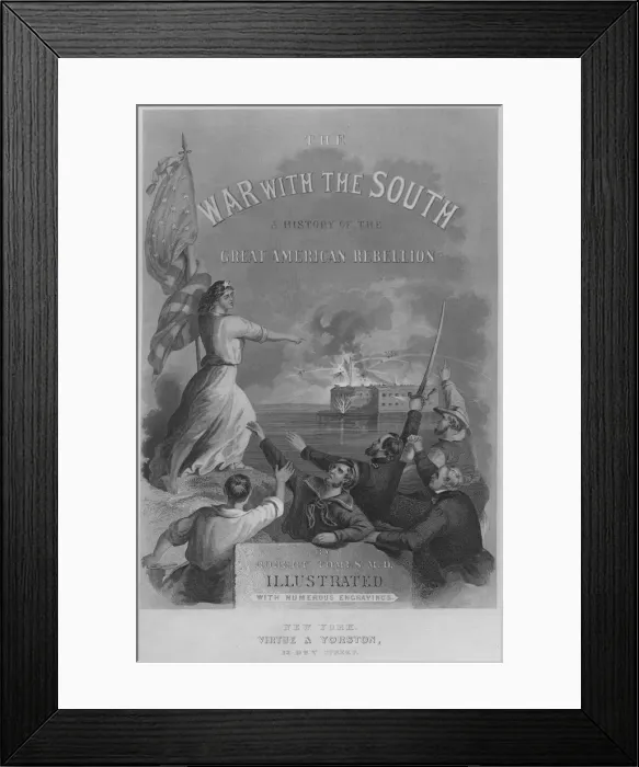 Framed Print : War With The South Framed Print : War With The South