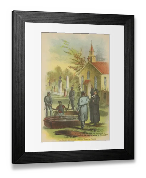 Framed Print : Smuggling Rifles Framed Print : Smuggling Rifles