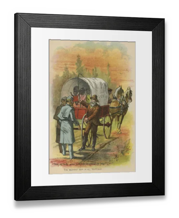 Framed Print : Freed Slaves Framed Print : Freed Slaves