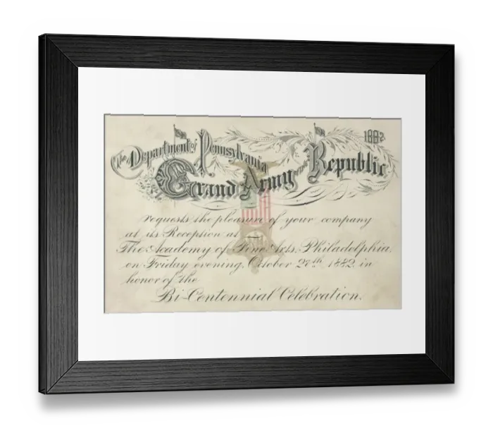 Framed Print : Bi-Centennial Celebration Framed Print : Bi-Centennial Celebration