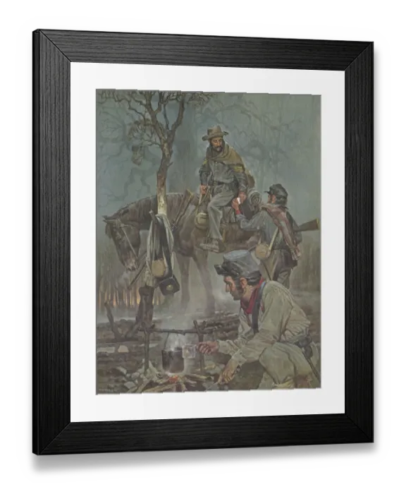 Framed Print : Union Soldiers Framed Print : Union Soldiers