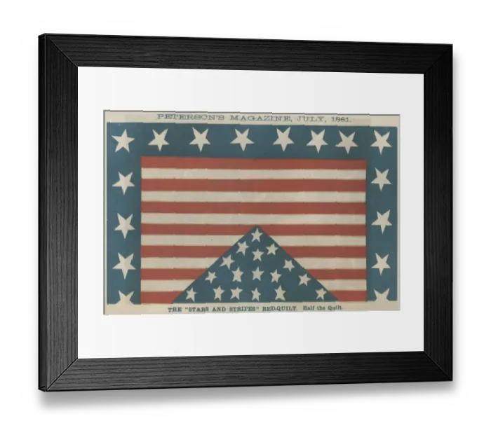 Framed Print : Stars And Stripes Framed Print : Stars And Stripes