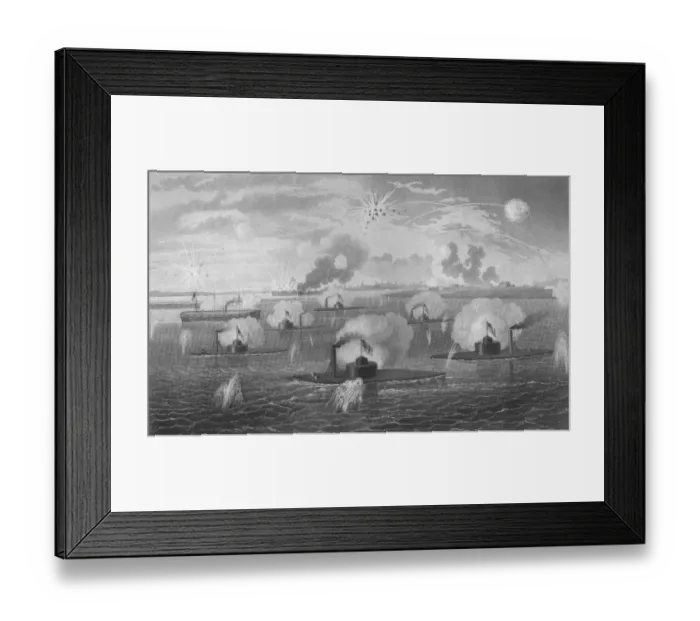 Framed Print : Capture Of Charleston Framed Print : Capture Of Charleston