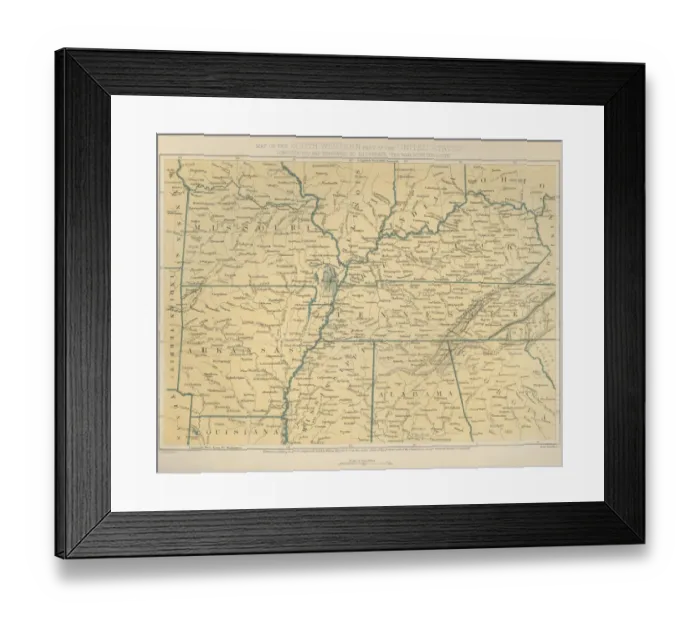 Framed Print : South West America