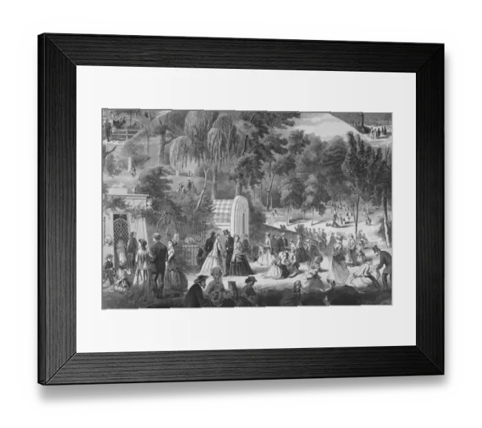 Framed Print : Hollywood Cemetery Framed Print : Hollywood Cemetery