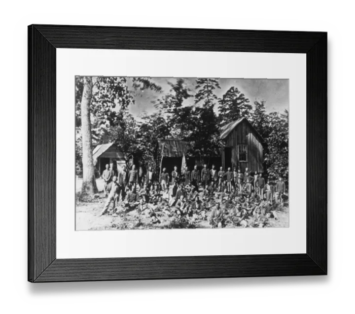 Framed Print : Michigan Infantry Framed Print : Michigan Infantry