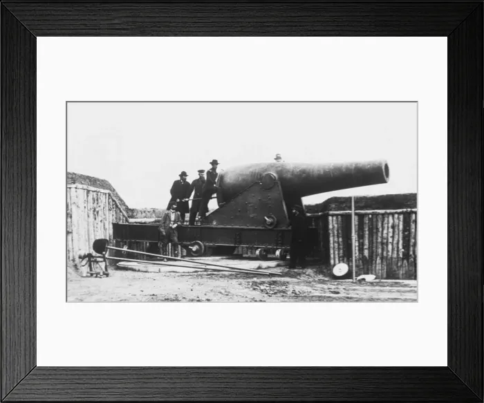 Framed Print : Rodman Gun Framed Print : Rodman Gun