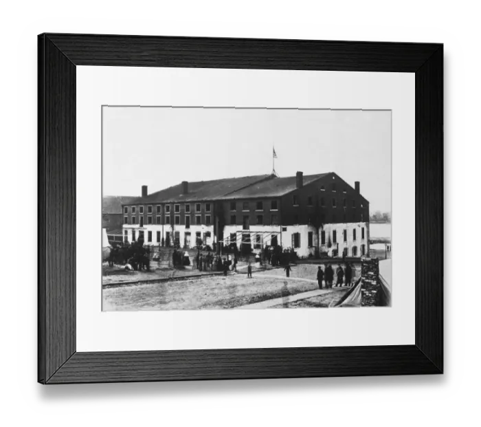Framed Print : Libby Prison Framed Print : Libby Prison