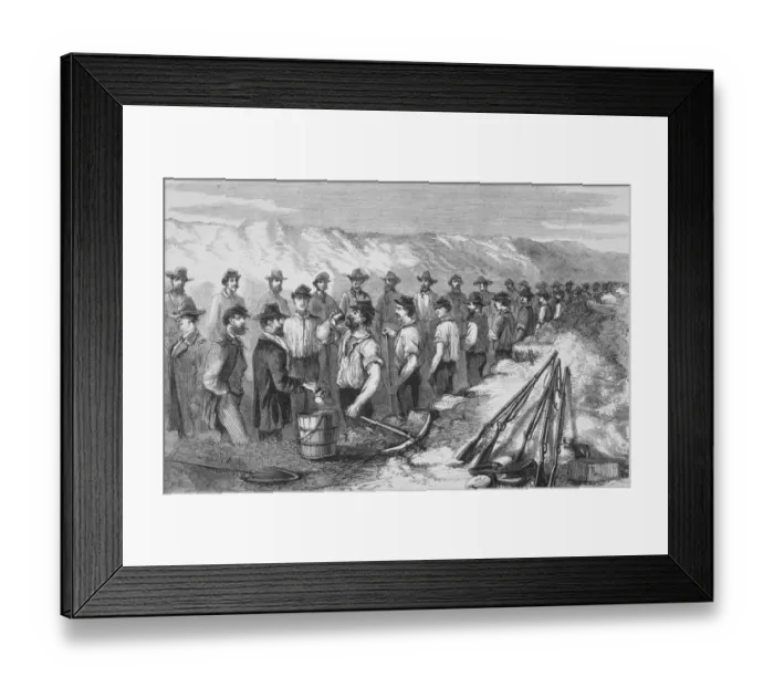 Framed Print : Distribution of liquor Framed Print : Distribution of liquor