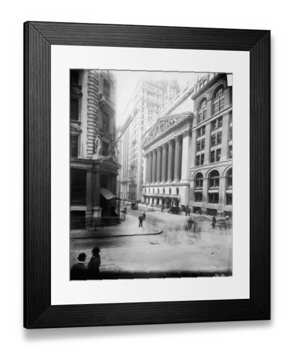 Framed Print : New York Stock Exchange Framed Print : New York Stock Exchange