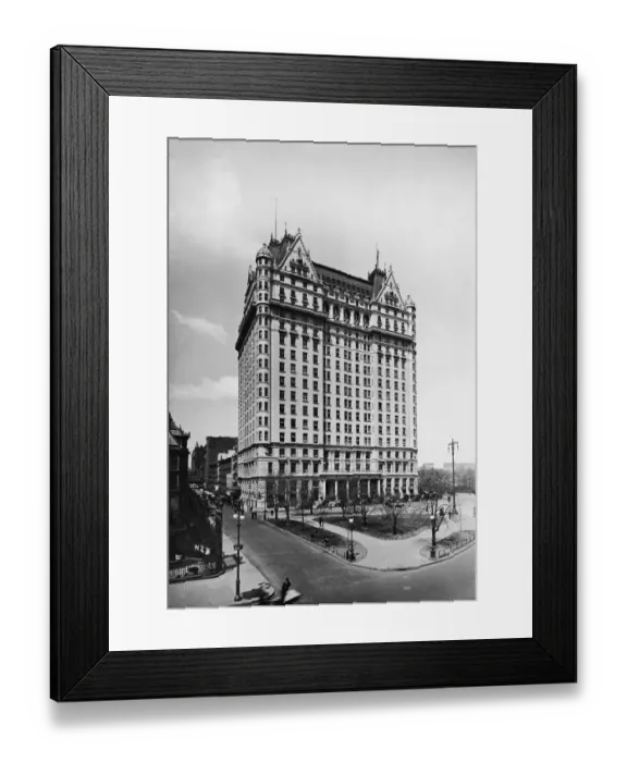 Framed Print : Plaza Hotel Framed Print : Plaza Hotel