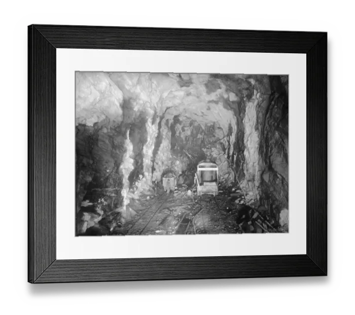 Framed Print : Lexington Avenue Subway Excavation