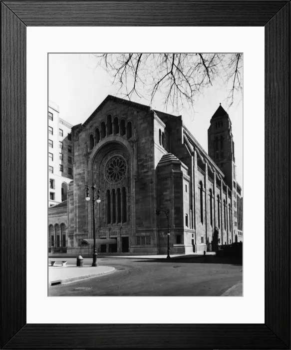 Framed Print : Temple Emanu-el Framed Print : Temple Emanu-el