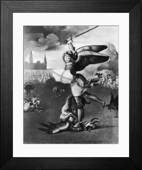 Framed Print : Dragon Vanquished Framed Print : Dragon Vanquished