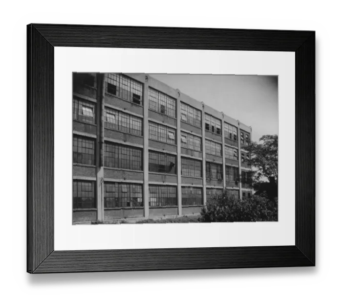 Framed Print : Factory Exterior Framed Print : Factory Exterior