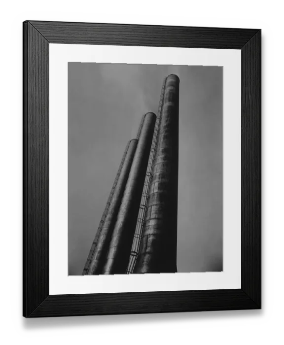 Framed Print : Smokestacks Framed Print : Smokestacks
