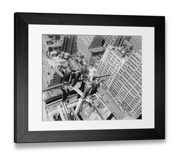 Framed Print : Construction Workers Framed Print : Construction Workers