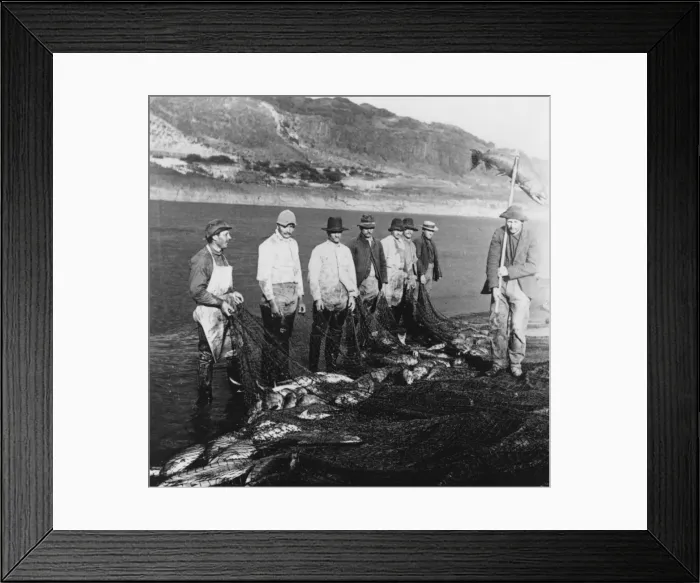 Framed Print : Salmon Fishermen Framed Print : Salmon Fishermen