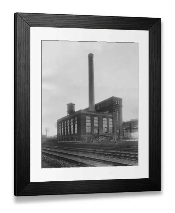 Framed Print : Smokestacks Framed Print : Smokestacks