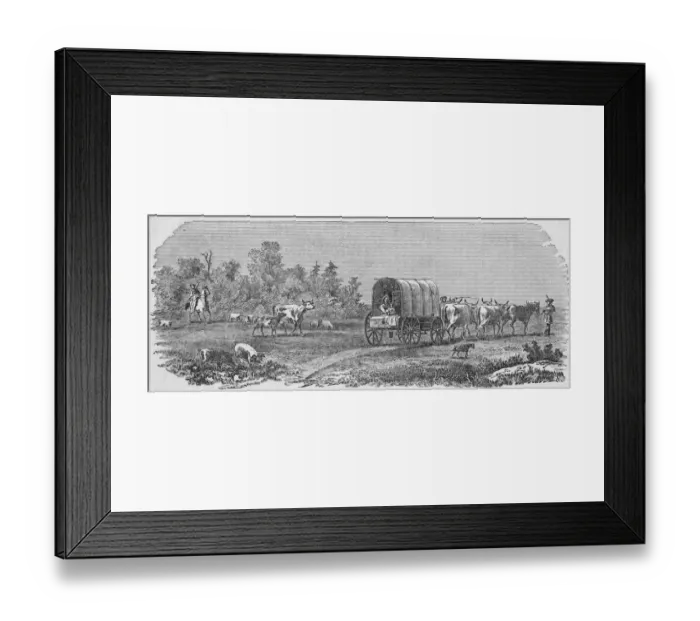 Framed Print : American Pioneers Framed Print : American Pioneers