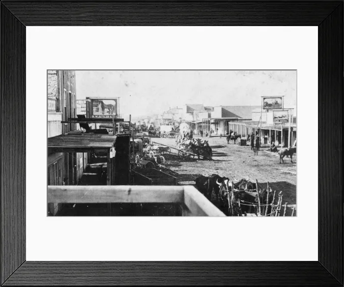 Framed Print : Western Town Framed Print : Western Town