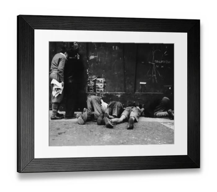 Framed Print : Curious Boys Framed Print : Curious Boys