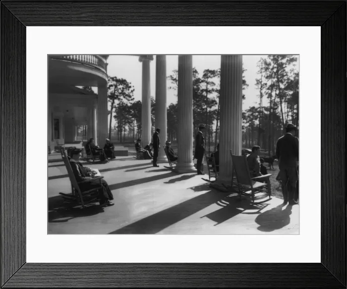Framed Print : Park In The Pines