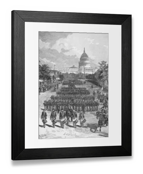 Framed Print : Post War Celebrations Framed Print : Post War Celebrations