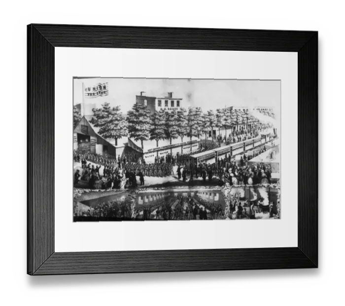 Framed Print : Refreshment Saloon Framed Print : Refreshment Saloon