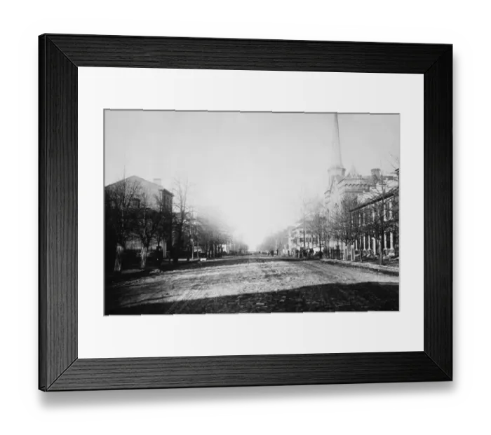 Framed Print : Washington Street Framed Print : Washington Street