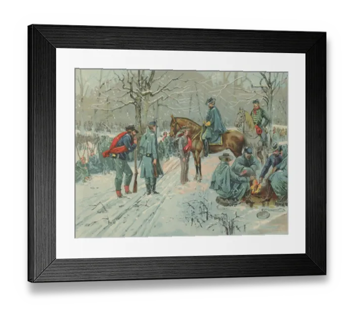 Framed Print : Surrender of Fort Donelson Framed Print : Surrender of Fort Donelson