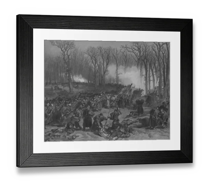 Framed Print : Battle of Mill Creek Framed Print : Battle of Mill Creek