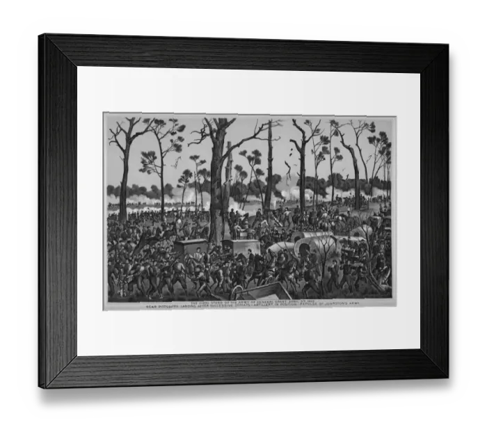 Framed Print : Final Stand of General Grant Framed Print : Final Stand of General Grant