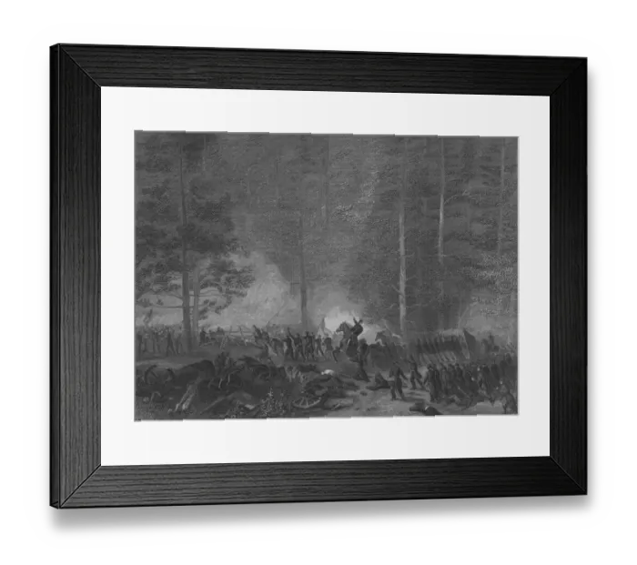 Framed Print : Battle of Cedar Mountain Framed Print : Battle of Cedar Mountain