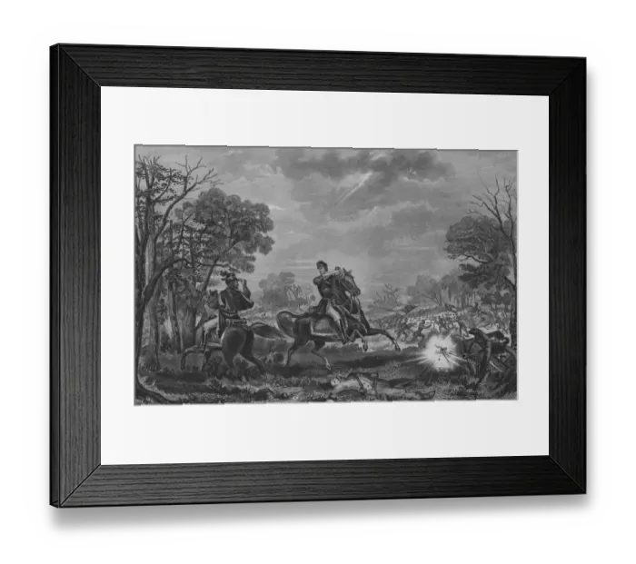 Framed Print : Battle of Pea Ridge Framed Print : Battle of Pea Ridge