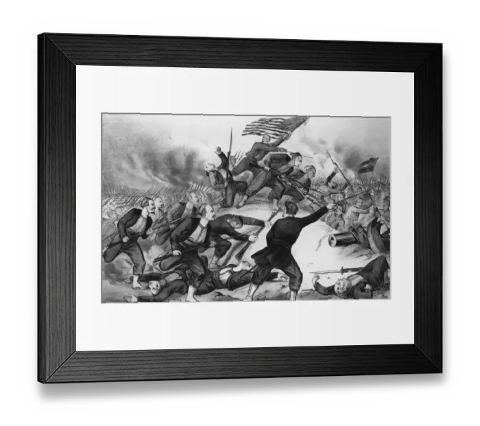 Framed Print : Capture of Roanoke Island Framed Print : Capture of Roanoke Island