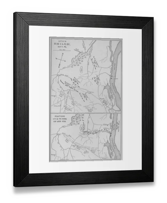 Framed Print : Battle of Shiloh Framed Print : Battle of Shiloh