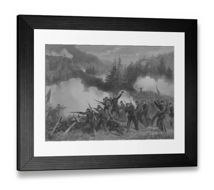 Framed Print : Battle of Rich Mountain Framed Print : Battle of Rich Mountain