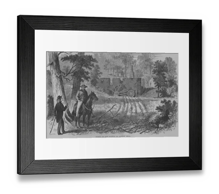 Framed Print : Battle of Gaines Mill Framed Print : Battle of Gaines Mill