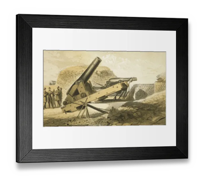 Framed Print : Blakely Rifle Framed Print : Blakely Rifle
