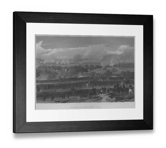 Framed Print : Battle of Malvern Hill