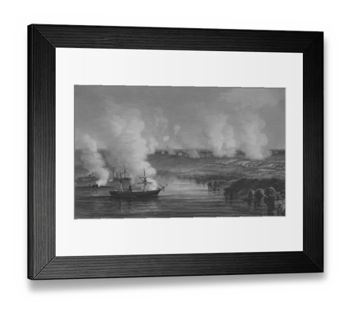Framed Print : US Gunboats Framed Print : US Gunboats