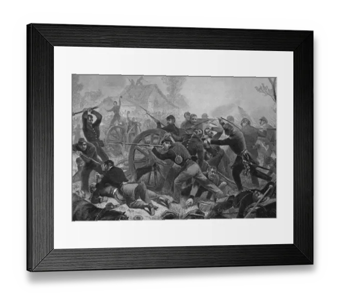 Framed Print : Battle of Shiloh