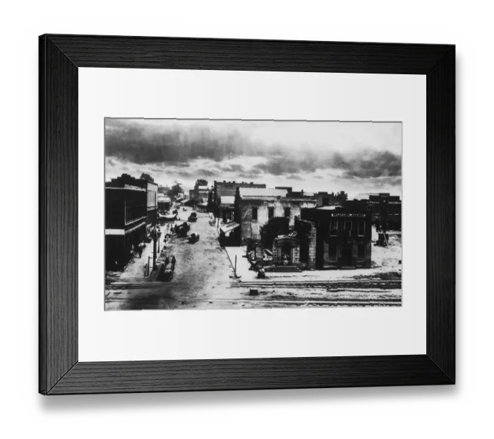 Framed Print : Peachtree Street