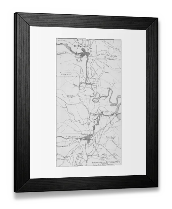 Framed Print : Plan of Operations Framed Print : Plan of Operations