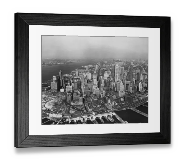 Framed Print : Downtown Manhattan Framed Print : Downtown Manhattan