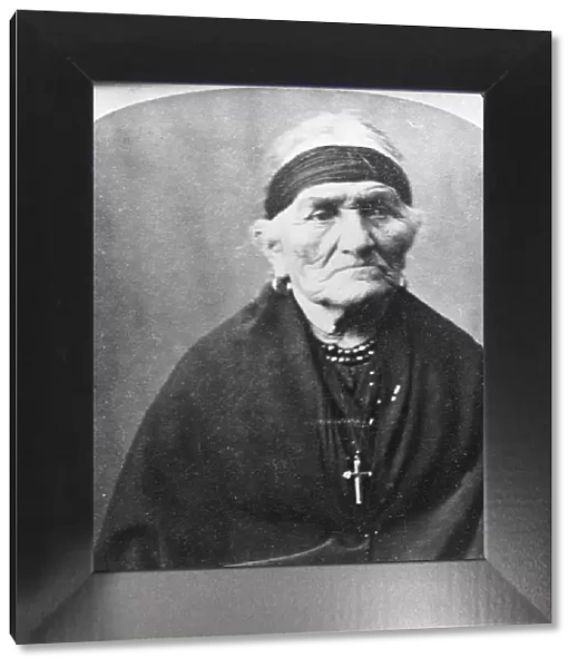 Portrait Of Chippewa Indian Woman